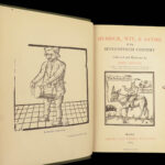 1883 1ed Ashton 17th-c. Humor & Satire Illustrated Chapbooks Medieval Superstition