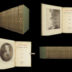 1907 BRONTE Novels Jane Eyre Wuthering Heights Shirley Feminism Thornton 12v