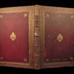 1867 BEAUTIFUL 1ed Tennyson Elaine King Arthur Lancelot Guinevere Idylls DORE