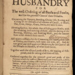 1653 Markham Way to Get Wealth Husbandry Veterinary English Housewife Gardens