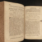 1696 Council of Trent Catholic Chifflet Papacy Popes Forbidden Book Inquisition