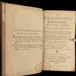 1779 Cookbook MENON French Cuisine Cooking for Women Wine Liquor Food Recipes