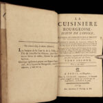 1779 Cookbook MENON French Cuisine Cooking for Women Wine Liquor Food Recipes