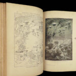 1896 Jules VERNE 20,000 Leagues Under Sea French Illustrated Sci-Fi CLASSIC