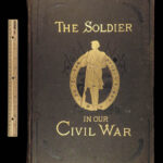 1893 HUGE Soldier in Our Civil War Illustrated Military Battles Lincoln 2v SET