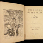 1876 Hunting of the Snark 1st/1st Lewis Carroll Illustrated Fantasy Alice Holiday