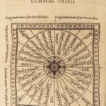 1551 RARE Peter Apian Cosmographia Astronomy Navigation AMERICA Map Mathematics