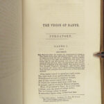 1865 The Vision of DANTE Alighieri HELL Purgatory Paradise DIVINE COMEDY Cary