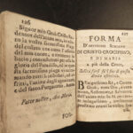 1734 Catholic ART & Bible Prayers of Five Sorrowful JESUS Mysteries Crucifixion