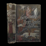 1889 Civil War Secret Service Wilkes Booth Lincoln Assassination Baker Military