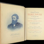 1889 Civil War Secret Service Wilkes Booth Lincoln Assassination Baker Military