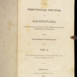 1838 Colonial Pennsylvania Provincial Council Minutes 1683-1717 America Politics