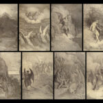 1889 John Milton Paradise Lost Gustave Dore Gallery Illustrated FOLIO Literature