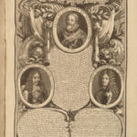 1711 French Monarchy Portrait Engravings Pharamond Chlodio Louis XIV Berey RARE