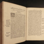 1581 Orations of CICERO Rome Political Philosophy Latin Brutus Dialogues Lambin