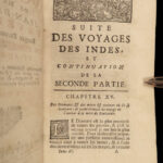 1713 Tavernier VOYAGES Persia India Golconda DIAMONDS Bezoar Batavia Surat RARE