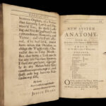 1707 Anthropologia Nova James Drake MEDICINE Smallpox Human Anatomy Surgery