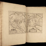 1663 MASSIVE Dutch Holy BIBLE Illustrated Canaan MAPS Elzevier Netherlands RARE