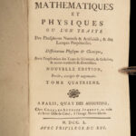 1750 Mathematics & Physics Ozanam Magic Navigation Optics Science Astronomy 4v