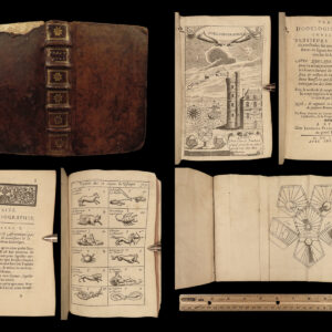 1691 HOROLOGY Geometry Clocks Sun DIALS Illustrated Cistercian Monk Madelaine