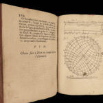 1691 HOROLOGY Geometry Clocks Sun DIALS Illustrated Cistercian Monk Madelaine