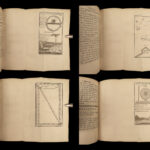 1750 Surveying Map Making Cartography Tools FORT PLANS Ozanam Mathematics