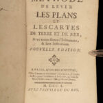 1750 Surveying Map Making Cartography Tools FORT PLANS Ozanam Mathematics