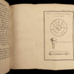 1750 Surveying Map Making Cartography Tools FORT PLANS Ozanam Mathematics