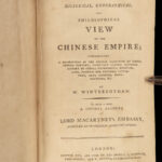 1795 CHINA 1ed History of Chinese Empire Macartney Embassy Winterbotham Asia