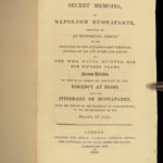 1815 SECRET Memoirs 1ed Napoleon Bonaparte Napoleonic WARS Waterloo Revolution