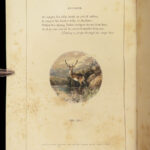 1877 BEAUTIFUL Oliver Goldsmith Irish Literature Poems The Traveller Mad Dog