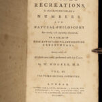 1787 MAGIC Tricks SECRETS Optics Hooper Recreations Illusions Conjuring Plates