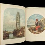 1856 HUGE Illustrated London News CRIMEAN WAR Russian Forts England Italy COLOR