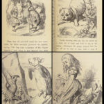 1869 Alice in Wonderland 1ed Lewis Carroll Tenniel Illustrated Fantasy Classic