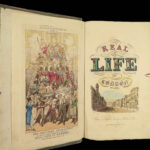 1821 Life in LONDON Pierce Egan Boxing Illustrated by Cruikshank Tom & Jerry 2v