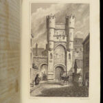1828 County of York 1ed ENGLAND Yorkshire Cathedrals & Castles Illustrated 6v