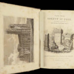 1828 County of York 1ed ENGLAND Yorkshire Cathedrals & Castles Illustrated 6v