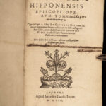 1562 Saint Augustine City of God + Spanish Luis Vives Commentary Philosophy