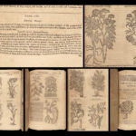 1640 BEST English HERBAL 1ed Theatrum Botanicum John Parkinson 2500+ Engravings