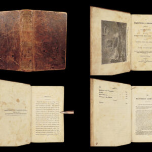 1834 Mariner’s Chronicle 1ed PIRATES Shipwreck NAVY Boat Ship Sailing Navigation