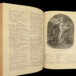 1875 EXQUISITE William Shakespeare Complete Works Knight Gilbert Illustrated 2v