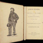 1863 African Hunting 1st ed Big Game Illustrated William Baldwin Travel AFRICA