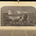 1863 African Hunting 1st ed Big Game Illustrated William Baldwin Travel AFRICA