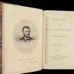 1866 Civil War 1st ed US Grant Campaigns Battle MAPS Vicksburg American Politics