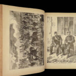 1894 Franco-Prussian WAR France Germany Illustrated Weapons Soldiers Military 2v