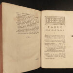 1774 Poncelet Chemistry of Taste Smell ALCOHOL Liquor Beer Wine Chymie Perfume