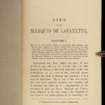 1856 Life of Marquis de Lafayette American Revolution + MLB Baseball Provenance