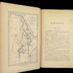 1875 Slave Trade ISMAILIA 1ed Africa SUDAN Egypt Illustrated African Slavery Baker