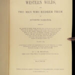 1879 Western Wilds Native American INDIANS Custer Mormonism Brigham Young MAP