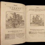 1623 FAMED Notitia Dignitatum ROME Map Wars Egypt Constantinople Panciroli RARE